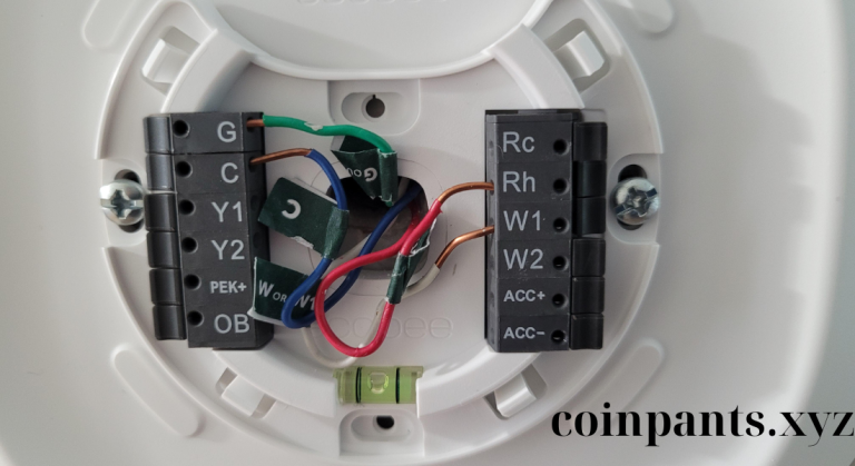 Ecobee thermostat setup